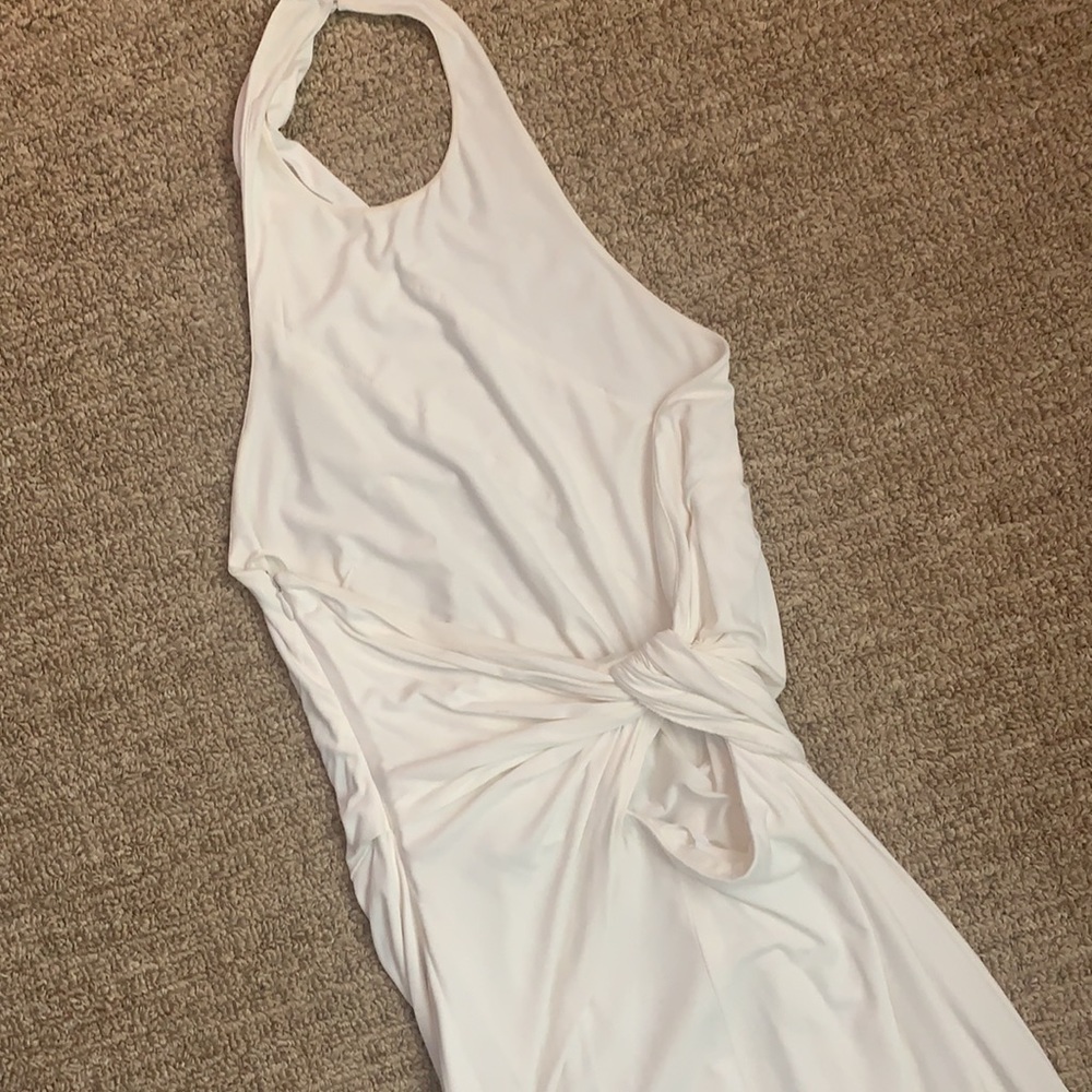 Alexander Wang Draped Jersey Dress - Picture 4 of 12